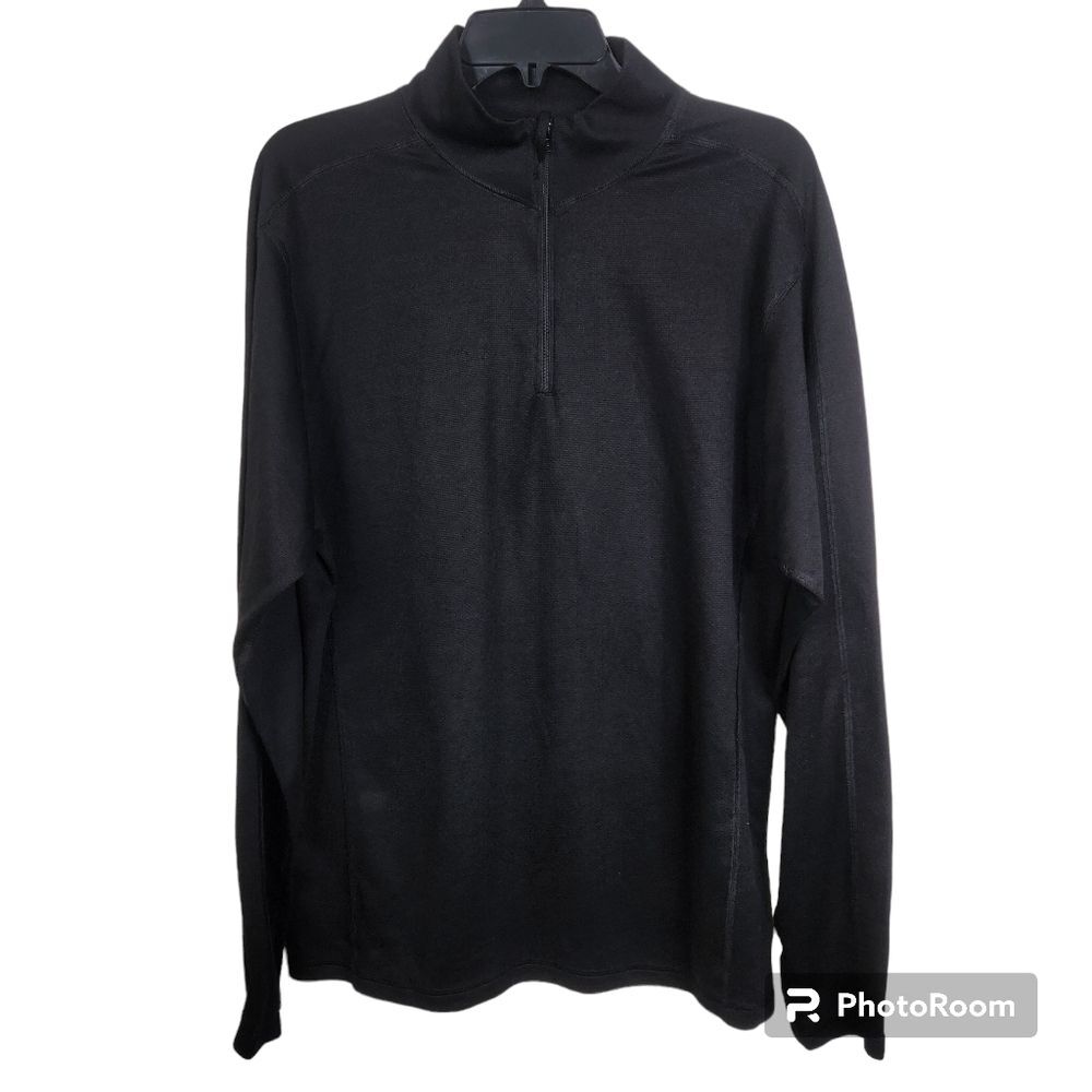Marmot Mens 1/4 Zip Polartec Lightweight Long Sleeve Pullover Size XL